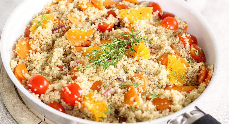 Công thức nấu ăn lành mạnh với Quinoa và salad rau