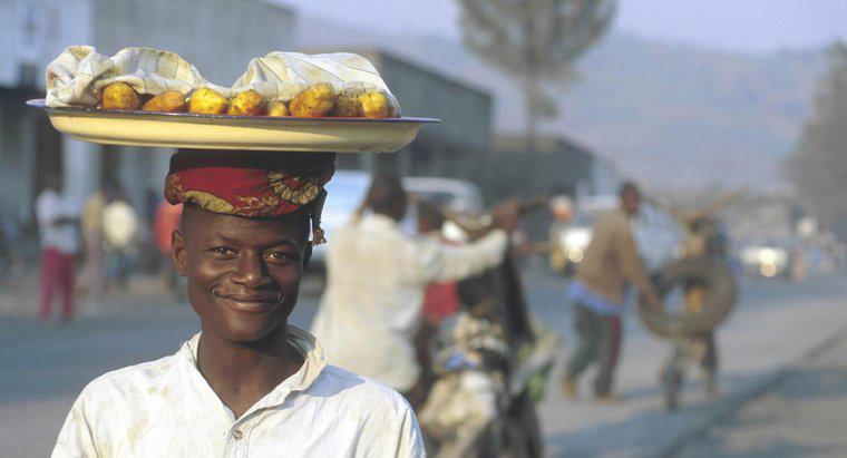 Loại thực phẩm nào được tiêu thụ ở Congo?