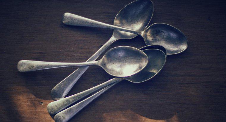 Kích thước của một Teaspoon là gì?